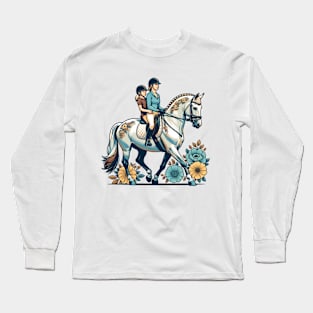 Horse Mom Long Sleeve T-Shirt